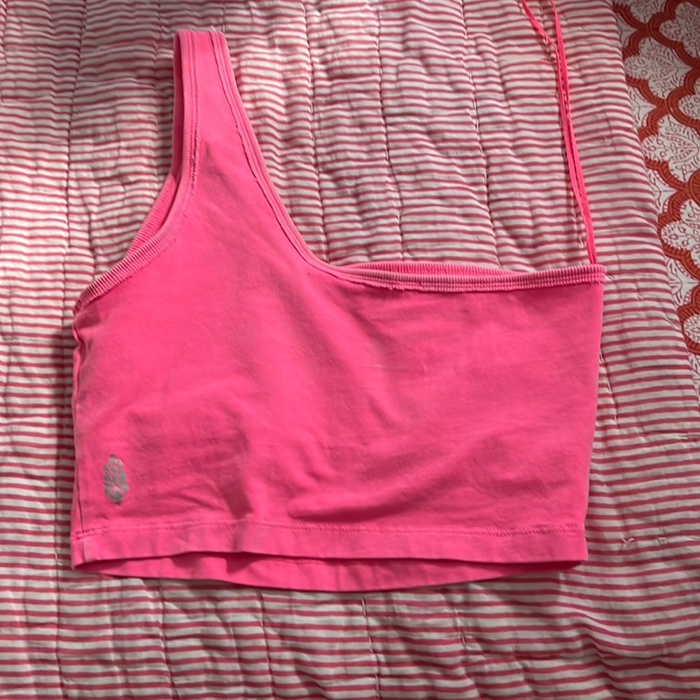 Fp movement pink one strap top